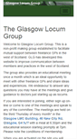 Mobile Screenshot of glasgowlocumgroup.org